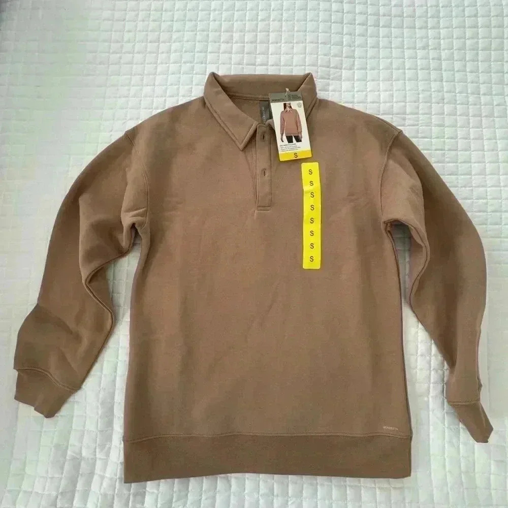 Mondetta Collared fleece Pullover